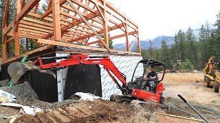 Backfilling Our ICF Garage and Basement [upl. by Ham]