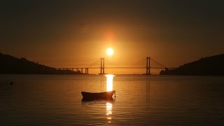 Puesta de sol en la Ría de Vigo [upl. by Jehiah]