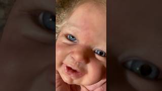 Living Reborn Doll moving his Eyes reborn rebornbaby doll dolls weird livedoll [upl. by Aitnahs368]