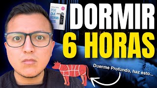 Secretos para DORMIR PROFUNDO y DESPERTAR a las 5AM [upl. by Aivata]