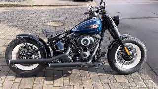 2013 HarleyDavidson FLSTC Heritage Bobber [upl. by Christensen]