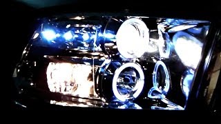 SpecD Tuning Dodge Ram Projector Headlights Installation [upl. by Burkhard]