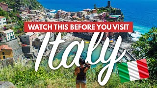 ITALY TRAVEL TIPS FOR FIRST TIMERS  50 MustKnows Before Visiting Italy  What NOT to Do [upl. by Arrait588]