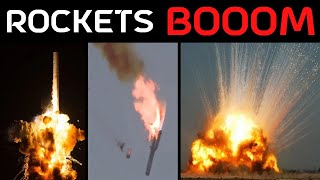 Rocket Launch Failures and Explosions Compilation 20161942 [upl. by Anim]