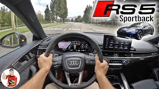 The 2022 Audi RS5 Sportback Makes Going Fast Almost Too Easy POV Drive Review [upl. by Weldon]