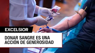 Así es el procedimiento para donar sangre [upl. by Child]