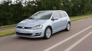 Volkswagen Golf 7 BlueMotion  review by Autovisie TV [upl. by Ayetal]