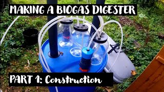 Making a biogas digester  free gas at home  PART I [upl. by Meece812]