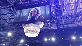 Star Wars Celebration 2023 Ahsoka Teaser Audience Reaction [upl. by Ahsilet]