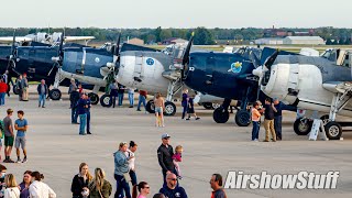 TBM Avengers in Action Friday Part 3  TBM Avenger Reunion 2021 [upl. by Ahsito50]