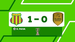 Gol  Sampaio Corrêa 1x0 Olaria Copa Ander Cleison Série C 2024 [upl. by Arreyt]