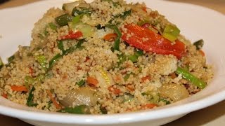 Mixed Vegetable Couscous Easy Meals [upl. by Careaga]