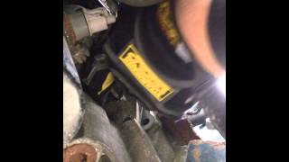 Toyota Matrix XRS Starter Replacement [upl. by Emyaj697]