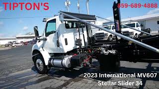 2023 International MV607 – Stellar Slider 34 Hooklift [upl. by Fablan326]