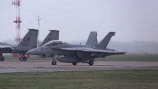 F18s F22s LAKENHEATH OCTOBER 2018 [upl. by Schnurr886]