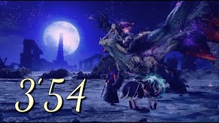 【傀異討究Lv300】傀異克服シャガルマガラ 太刀 3’54”32 非火事場【MHRiseSB switch】 [upl. by Nek613]