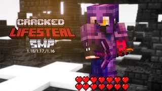 CRACKED MINECRAFT LIFESTEAL SMP  120119118  JAVA  PE  FREE TO JOIN ​​ [upl. by Omora]