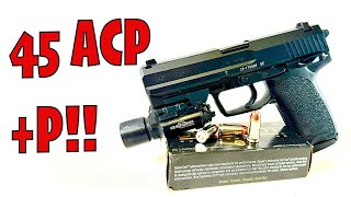 Speer Gold Dot LE 45 Auto P 200 Gr GDHP HK USP 45 Test [upl. by Eart]