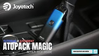 Joyetech ATOPACK Magic pod tutorial video！with Giveaway [upl. by Renzo]