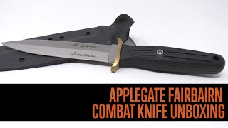 BOKER APPLEGATE FAIRBAIRN KNIFE REVIEW UNBOXING 2019 [upl. by Drape]