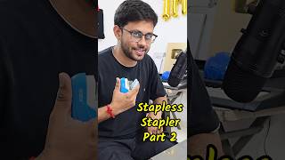 Teasting Stapleless Stapler Part 2 testing [upl. by Immak]