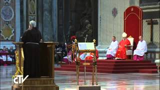 Giuda tradisce per denaro Gesù perdona Celebrata la Passione venerdì sera in Basilica [upl. by Iosep530]