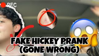 fake hickey prank… gone wrong [upl. by Stoat]