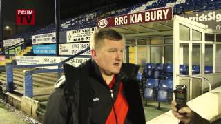 FCUM v Rushall Olympic Post Match Interview [upl. by Comstock]