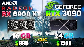 RX 6900 XT vs RTX 3090  Test in 8 Games l 4K l [upl. by Reave]