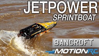 Bancroft Jetpower Sprintboat Overview  Motion RC [upl. by Anavahs]