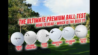 Skytrak Golf  The Ultimate Premium Ball Test  Honma  Titleist Callaway Taylormade Srixon [upl. by Marci]