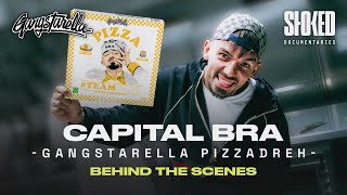 Behind The Scenes mit CAPITAL BRA beim Videodreh für die neue Gangstarella Pizza I STOKED [upl. by Huda927]