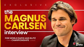 Tradition continues  The Magnus Carlsen interview after World Rapid and Blitz 2023 [upl. by Giuditta763]