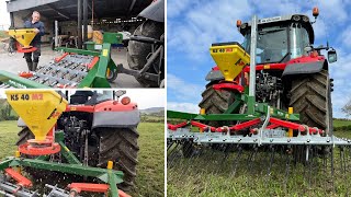 Spring Tine Or Chain Harrow Different Machines For Similar Jobs [upl. by Septima]