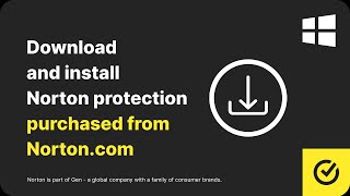 How to download amp install Norton protection purchased from Nortoncom [upl. by Ryle799]