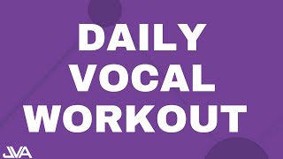 Daily Singing Exercises For An Awesome Voice [upl. by Vitus]