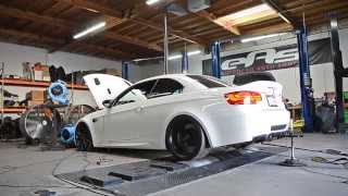 Loud Supercharged BMW E93 M3 Dyno [upl. by Oaht589]