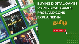 Digital Games Vs Physical Games Pros amp Cons Explained In Tamil [upl. by Nosrettap]