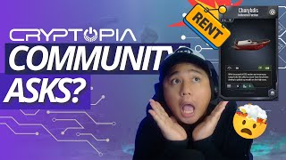 Can you Rent NFTs in Cryptopia  Cryptopia [upl. by Tertia]