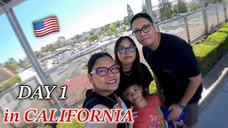 CALIFORNIA 2024 🤍✈️🇺🇸 ALASKA AIRLINES Seattle to Cali  SHOPPING  JUVY VLOGS  Filipino Family [upl. by Yttocs]