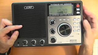 Consumer Radio  HAM  Amateur Radio  Antennas KPO WR 2100 World Receiver review [upl. by Mitchel831]