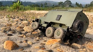 ALERT IN THE MORNING  WPL B36 Military RC Truck [upl. by Andrea]