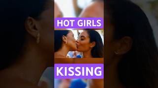 HOT and SEXY Brazilian GIRLS KISSING  Lesbians Kissing [upl. by Atilek559]