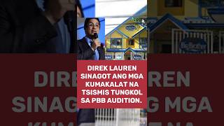 Direk Lauren Dyogi on PBB Audition Issues pbb pinoybigbrother [upl. by Quinton216]