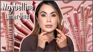 Maybelline Lifter Liner Lip Liner With Hyaluronic Acid Review [upl. by Onaivlis]