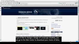 How to Change a Skin Design in Lunascapeavi [upl. by Nofets]
