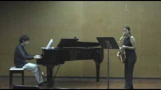 Jacques Ibert Concertino Saxophone parte 1 [upl. by Laux]