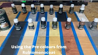 HOW to USE Rubio Monocoat PRE Age and PRE Colors for a Perfect Finish [upl. by Arriaet304]