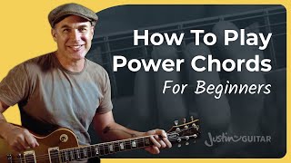 Your Ultimate Power Chords Guide for Beginners 🤘 [upl. by Otanutrof]