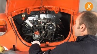 How To Remove An AirCooled VW Engine 13 [upl. by Merrielle859]